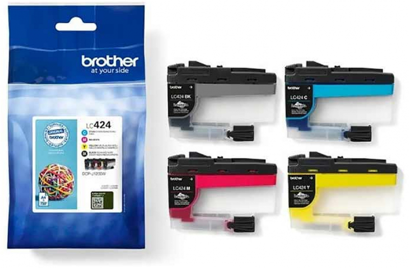 Pack 4 Cartuchos Brother LC424VAL Cartuchos Originales LC-424VAL