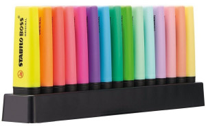 Imagen extra Estuche de 15 marcadores Stabilo Boss 70 Fluorescentes
