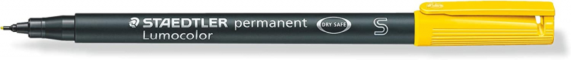 Imagen extra Staedtler LUMOCOLOR SuperFino S-313 Amarillo Rotulador permanente