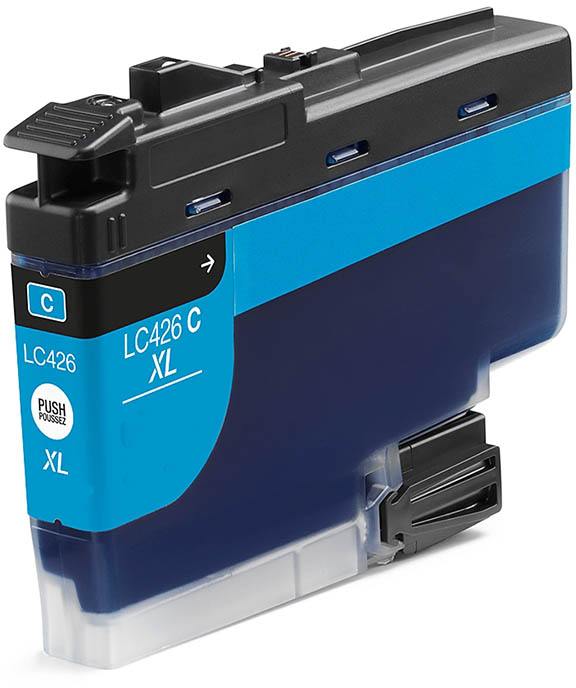 Cartucho compatible Brother LC426XL Cyan tinta pigmentada LC-426XLC LC426XLC