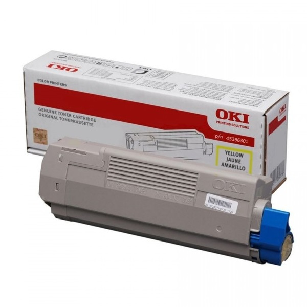 OKI MC760 MC770 MC780 Amarillo Toner Original 45396301