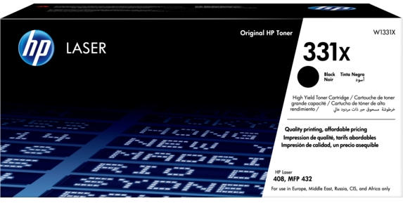 HP W1331X Negro Toner Original - HP 331X