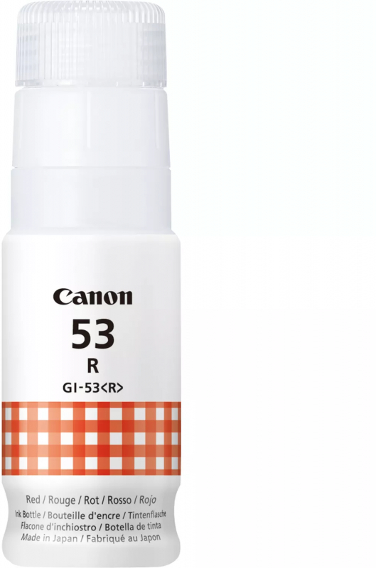 Canon GI-53 Rojo Botella de Tinta Original GI53R 4717C001