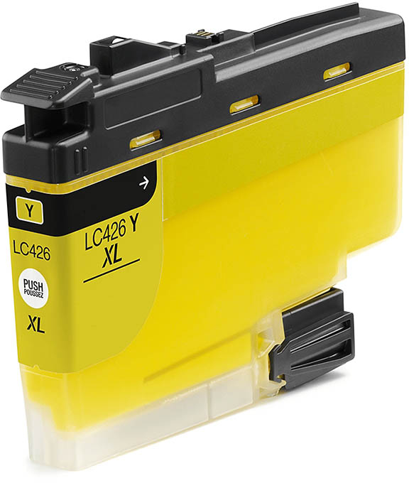 Cartucho compatible Brother LC426XL Amarillo tinta pigmentada LC-426XLY LC426XLY