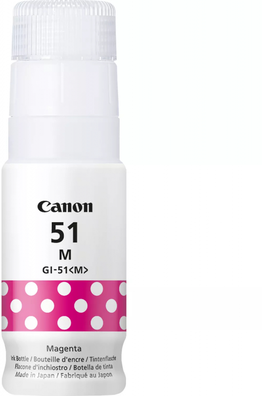 Canon GI-51 Magenta Botella de Tinta Original GI51M 4547C001