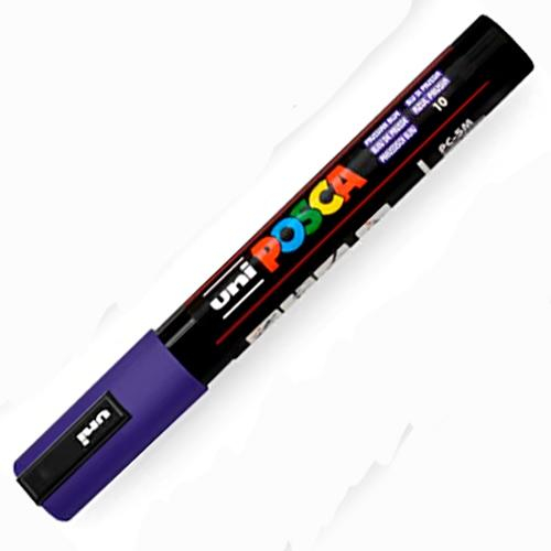 POSCA PC-5M Azul Prusia, punta Media 2.5mm Multisuperficie (cristal, madera, tela, plastico)
