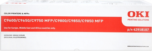 OKI C9600 C9650 C9655 C9800 C9850 Cian Tambor de Imagen Original 42918107