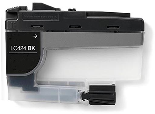 Compatible con Brother LC424BK Negro Cartucho generico LC-424BK