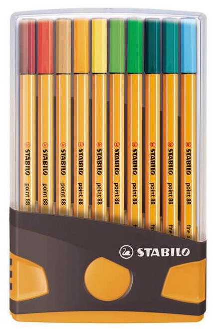 Rotulador Stabilo Point  88   20 colores