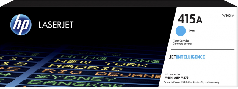 HP W2031A Cian Toner Original - HP 415A