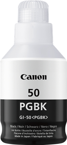 Canon GI-50 Negro Botella de Tinta Original GI50PGBK 3386C001