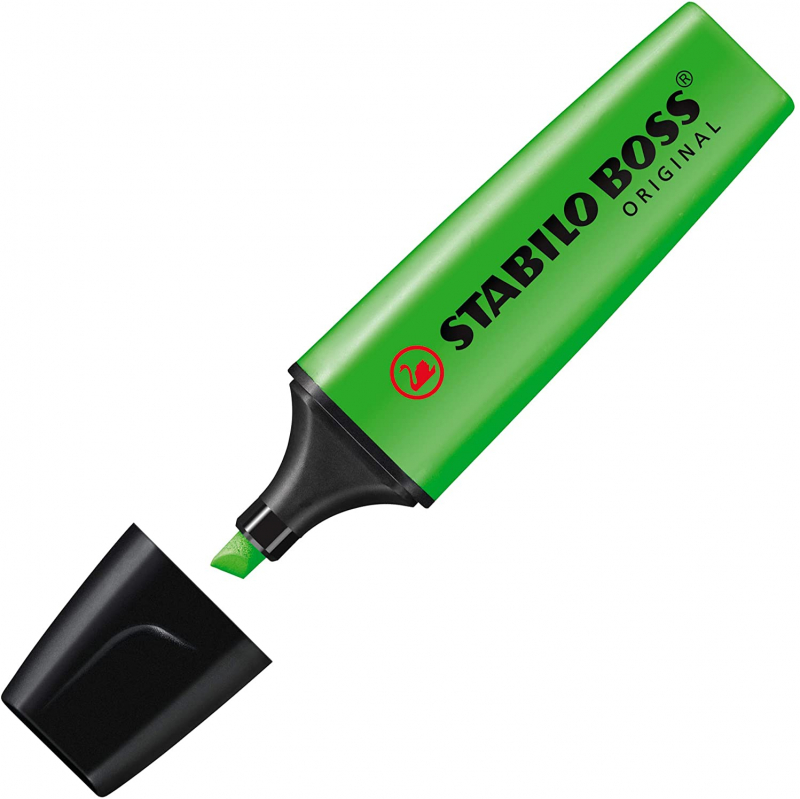 Imagen extra Estuche 4 Stabilo Boss 70 Verdes Marcadores Fluorescentes