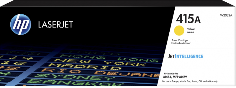 HP W2032A Amarillo Toner Original - HP 415A