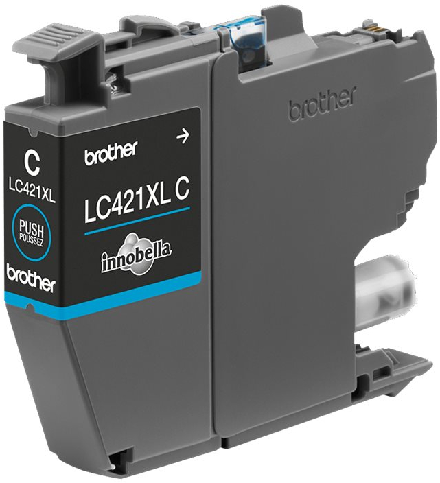 Imagen extra Brother LC421XL Cian Cartucho Original ALTA CAPACIDAD LC421XLC LC-421XLC