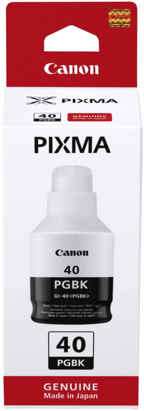 Imagen extra Canon GI-40 Negro Botella de Tinta Original GI40PGBK 3385C001