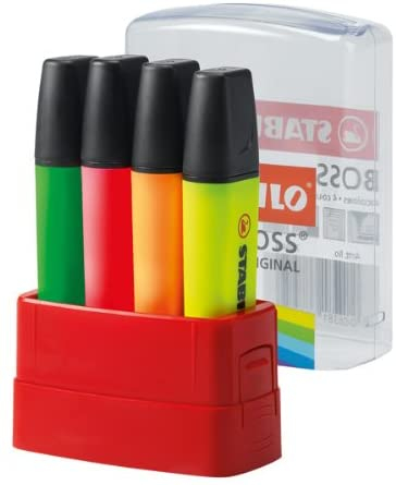 Imagen extra PACK 4 Marcadores Stabilo Boss 70 Parade. Colores surtidos