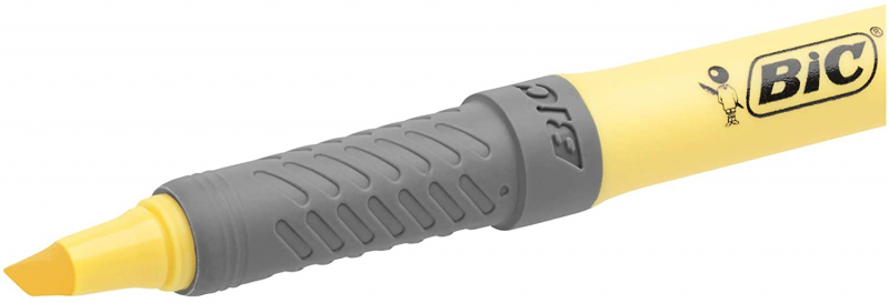 Imagen extra Pack de 6 Marcadores Bic Highlighter Grip PASTEL