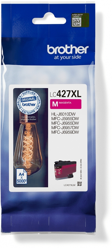 Imagen extra Brother LC427XLM Magenta Cartucho Original LC-427XLM