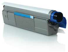 Toner Compatible OKI C612 Cian 46507507
