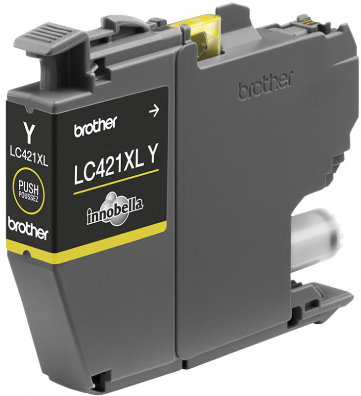 Imagen extra Brother LC421XL Amarillo Cartucho Original ALTA CAPACIDAD LC421XLY LC-421XLY