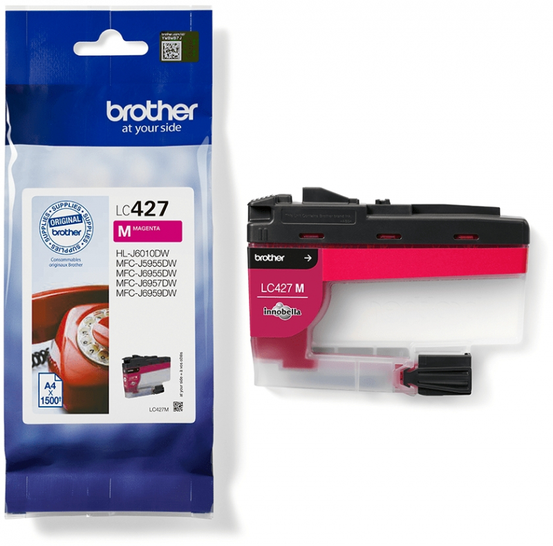 Imagen extra Brother LC427M Magenta Cartucho Original LC-427M