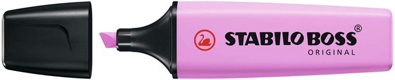 Marcador Stabilo Boss 70 PASTEL Fucsia Helado
