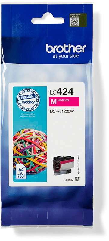 Imagen extra Brother LC424M Magenta Cartucho Original LC-424M