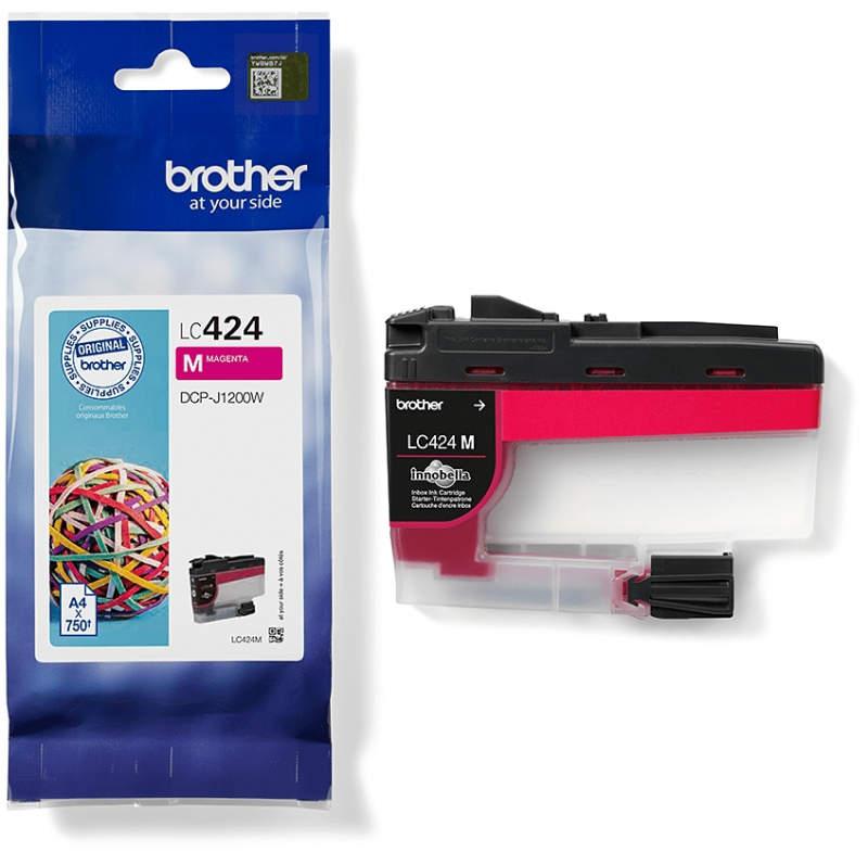 Brother LC424M Magenta Cartucho Original LC-424M