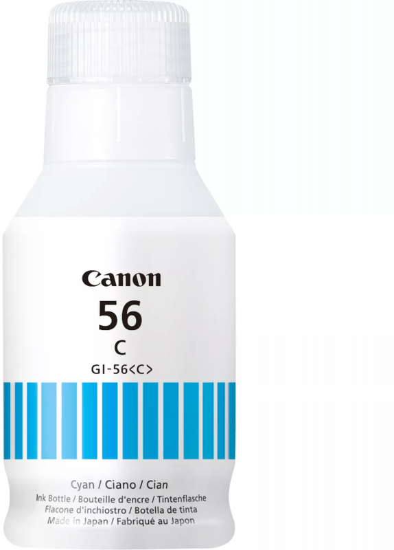 Canon GI-56 Cian Botella de Tinta Original GI56C 4430C001