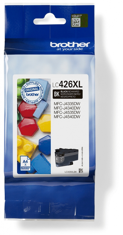 Imagen extra Brother LC426XLBK Negro Cartucho Original LC-426XLBK