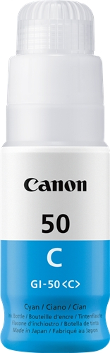 Canon GI-50 Cian Botella de Tinta Original GI50C 3403C001