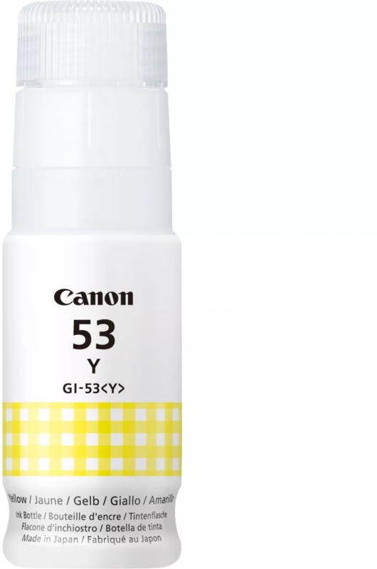 Canon GI-53 Amarillo Botella de Tinta Original GI53Y 4690C001