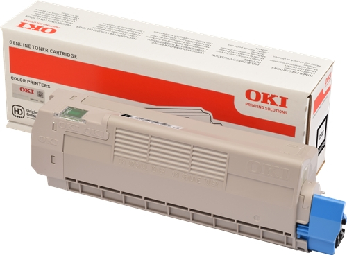 OKI C612 Negro Toner Original 46507508
