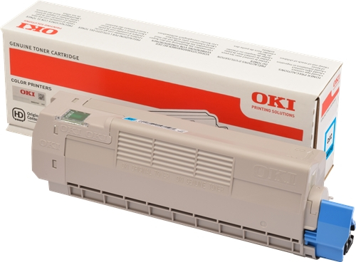 OKI C612 Cian Toner Original 46507507