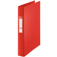 Carpeta de Anillas Folio 4 Anillas de 25mm Rojo