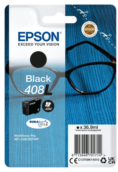 Epson 408L Negro Tinta Original C13T09K14010