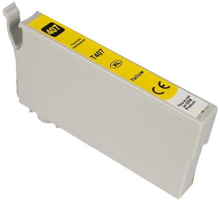Cartucho Compatible Epson 407 Amarillo Tinta C13T07U440
