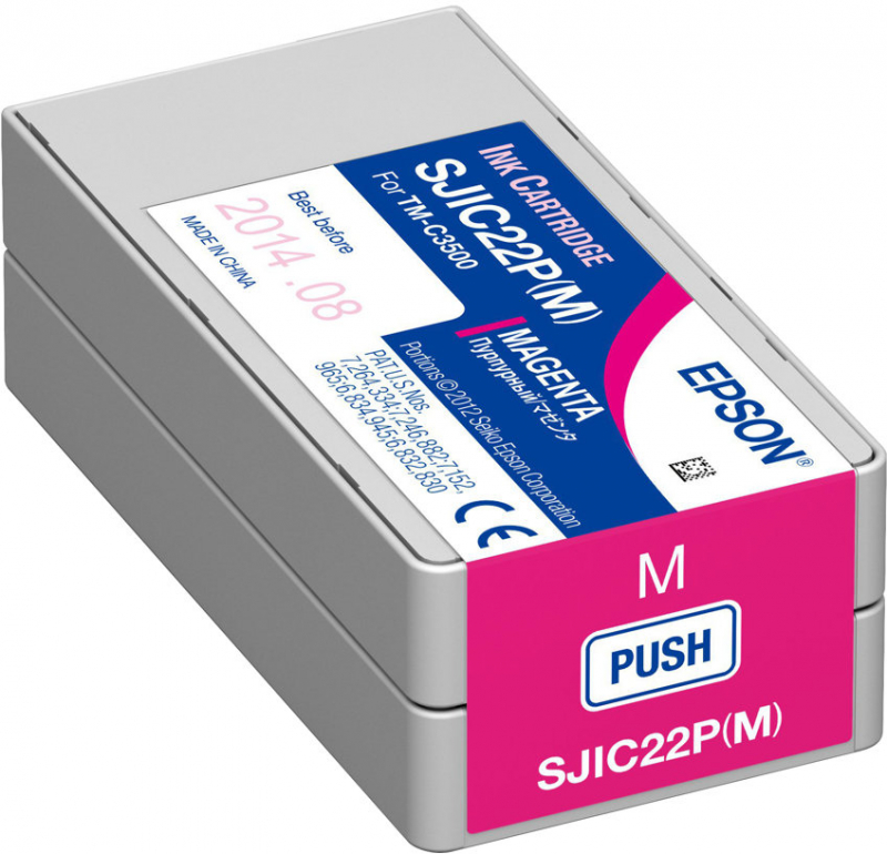 Epson SJIC22P Magenta Tinta Original C33S020603 SJIC22P(M)
