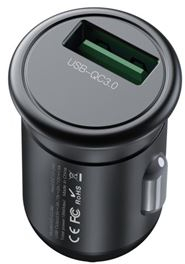 Imagen extra Cargador de Coche XO Carga rapida QC 3.0 18W