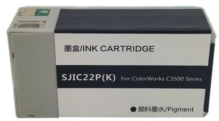 Epson SJIC22P Negro Tinta Pigmentada Compatible C33S020601 SJIC22P(K)