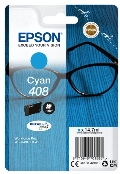 Epson 408 Cian Tinta Original C13T09J24010