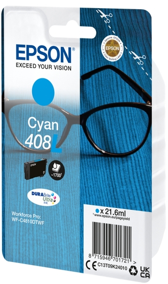 Imagen extra Epson 408L Cian Tinta Original C13T09K24010