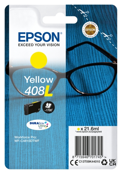 Epson 408L Amarillo Tinta Original C13T09K44010