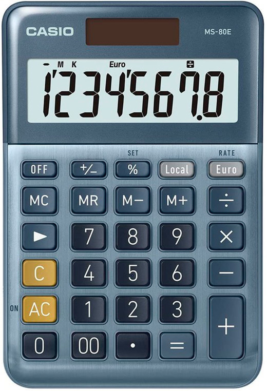 Imagen extra Calculadora CASIO MS-80E (10x15cm aprox)