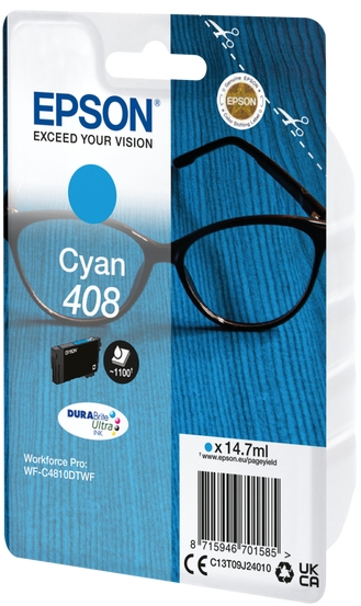 Imagen extra Epson 408 Cian Tinta Original C13T09J24010