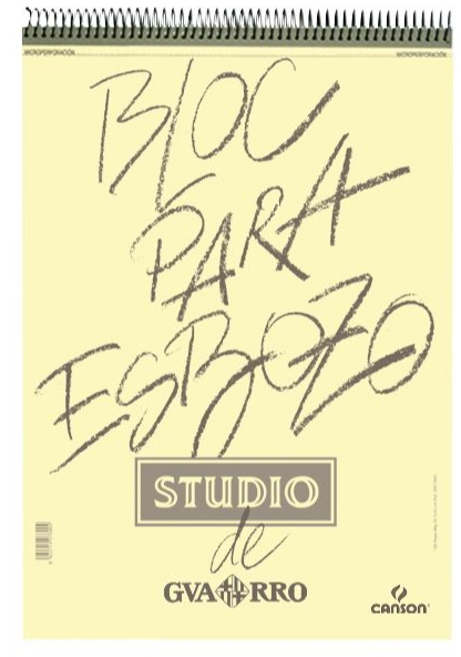 Bloc de Dibujo A3 Canson para Esbozo de 100 Hojas 90gr