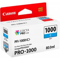 Canon PFI1000 Cian Tinta Original PFI1000C 0547C001