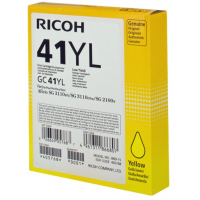 Ricoh GC41YL Amarillo Cartucho de Gel Original 405768