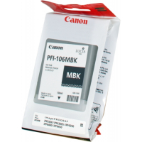 Canon PFI106 Negro Mate Tinta Original PFI106MBK 6620B001