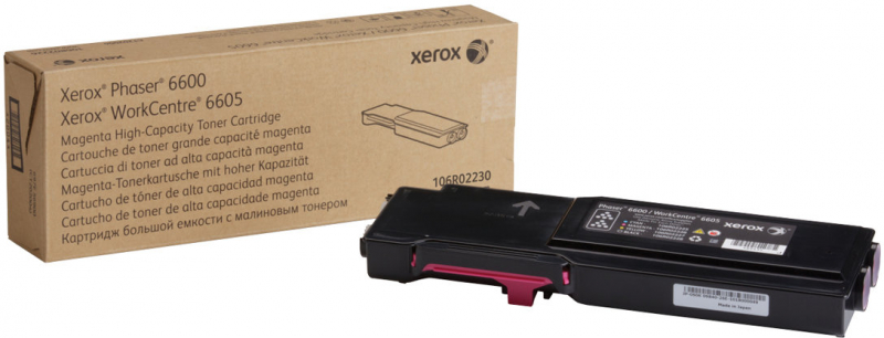Xerox Phaser 6600 WorkCentre 6605 Magenta Toner Original 106R02230